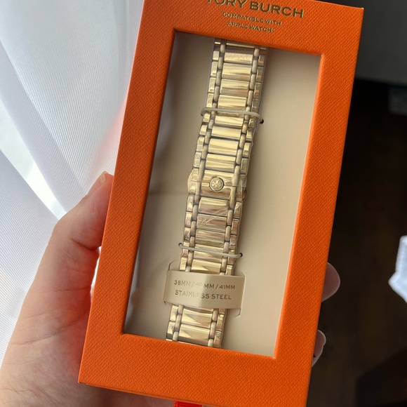 Tory Burch Accessories - Tory Burch MILLER Gold tone band for Apple Watch